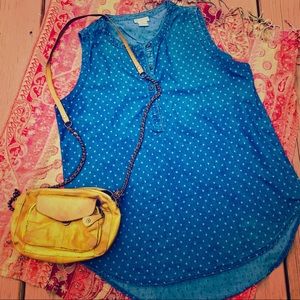 Jean Popover Tank with Stars